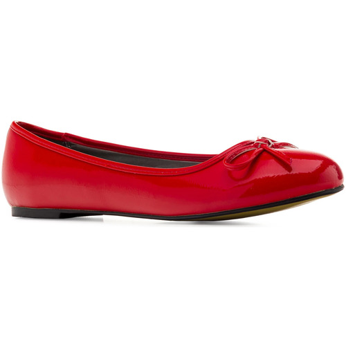 Zapatos Mujer Bailarinas-manoletinas Andypola TG104CHAROL Rojo