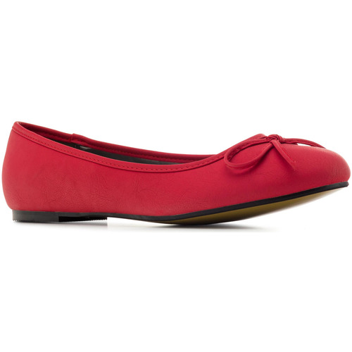 Zapatos Mujer Bailarinas-manoletinas Andypola TG104PULL Rojo