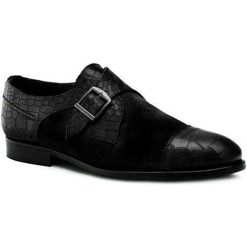 Zapatos Hombre Richelieu Andypola 20023-CROCO Negro