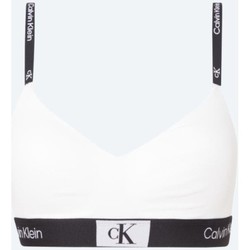 textil Mujer Sujetador deportivo  Calvin Klein Jeans 000QF7218E100 LGHT LINED BRALETTE Blanco