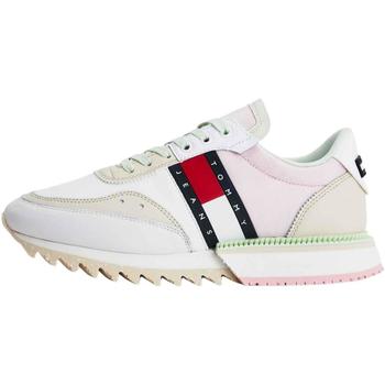 Zapatos Mujer Zapatillas bajas Tommy Hilfiger TOMMY JEANS CLEATED WMN Blanco