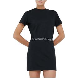textil Mujer Vestidos Calvin Klein Jeans J20J220356 BEH Negro