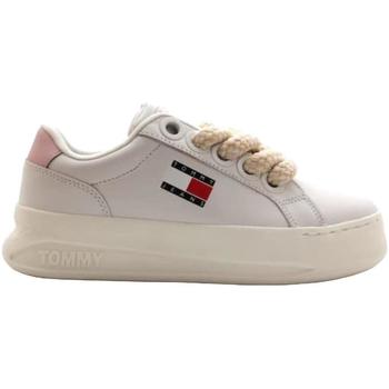 Zapatos Mujer Deportivas Moda Tommy Hilfiger EN0EN02117-YBL Blanco