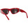 Relojes & Joyas Mujer Gafas de sol Balenciaga Occhiali da Sole  Dynasty BB0095S 016 Rojo