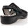 Zapatos Mujer Derbie Doctor Cutillas Calzado confortable MUJER NEGRO Negro