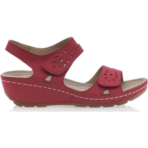 Zapatos Mujer Sandalias Amarpies Sandalias MUJER ROJO Rojo