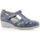 Zapatos Mujer Derbie Kiarflex Calzado confortable MUJER AZUL Azul