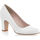 Zapatos Mujer Zapatos de tacón Vinyl Shoes Salones Mujer Blanco Blanco