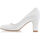 Zapatos Mujer Zapatos de tacón Vinyl Shoes Salones Mujer Blanco Blanco