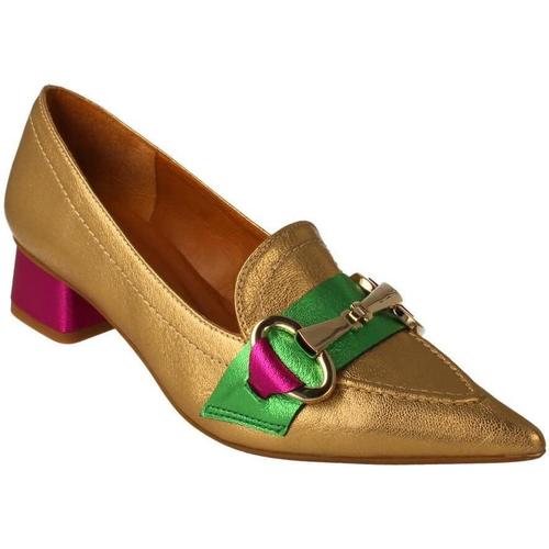 Zapatos Mujer Mocasín Dura & Dura 2318-V23 Oro