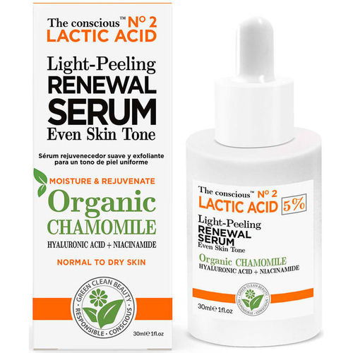 Belleza Mascarillas & exfoliantes The Conscious™ Lactic Acid Light Peeling Renewal Serum Organic Chamomile 