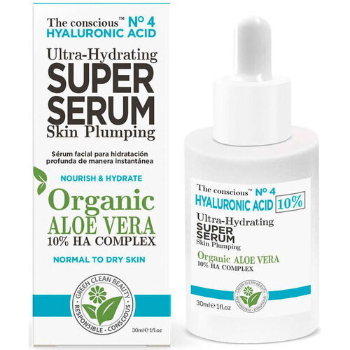 Belleza Hidratantes & nutritivos The Conscious™ Hyaluronic Acid Ultra-hydrating Super Serum Organic Aloe Vera 