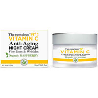 Belleza Hidratantes & nutritivos The Conscious™ Vitamin C Anti-aging Night Cream Organic Raspberry 