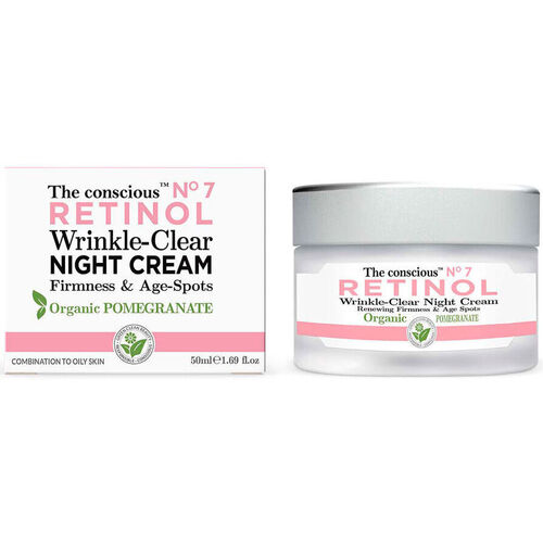 Belleza Antiedad & antiarrugas The Conscious™ Retinol Wrinkle-clear Night Cream Organic Pomegranate 