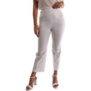 textil Mujer Pantalones fluidos Iblues BIBO Blanco