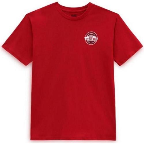 textil Hombre Camisetas manga corta Vans VN0005CTCAR1 Rojo
