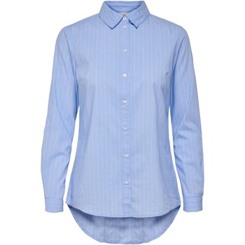 textil Mujer Camisas Jacqueline De Yong CAMISA CLASICA MUJER  15149877 Azul