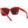 Relojes & Joyas Mujer Gafas de sol Balenciaga Occhiali da Sole  BB0102SA 012 Rojo