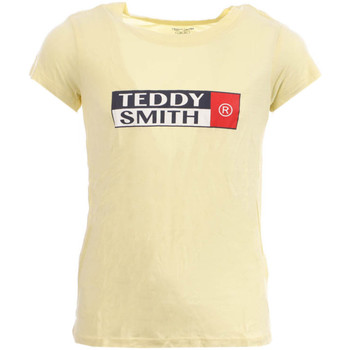 textil Niña Tops y Camisetas Teddy Smith  Amarillo