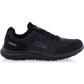 Zapatos Hombre Zapatillas bajas Jeep Deportivas / sneakers Hombre Negro Negro