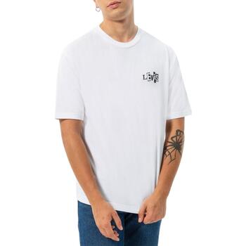 textil Hombre Camisetas manga corta Levi's SKATE GRAPHIC BOX TEE Blanco