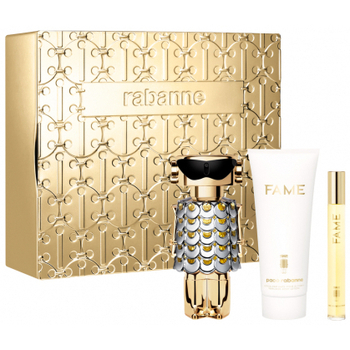 Belleza Mujer Cofres perfumes Paco Rabanne Set Fame 80ml EDP + Loción 100ml + Mini 10ml Set Fame 80ml perfume + Loción 100ml + Mini 10ml