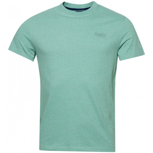 textil Hombre Tops y Camisetas Superdry Vintage logo emb Verde