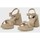 Zapatos Mujer Sandalias Kamome TRENDS N1A-1743 FI Beige