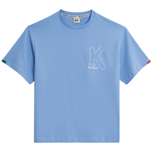 textil Tops y Camisetas Kickers Big K T-shirt Azul