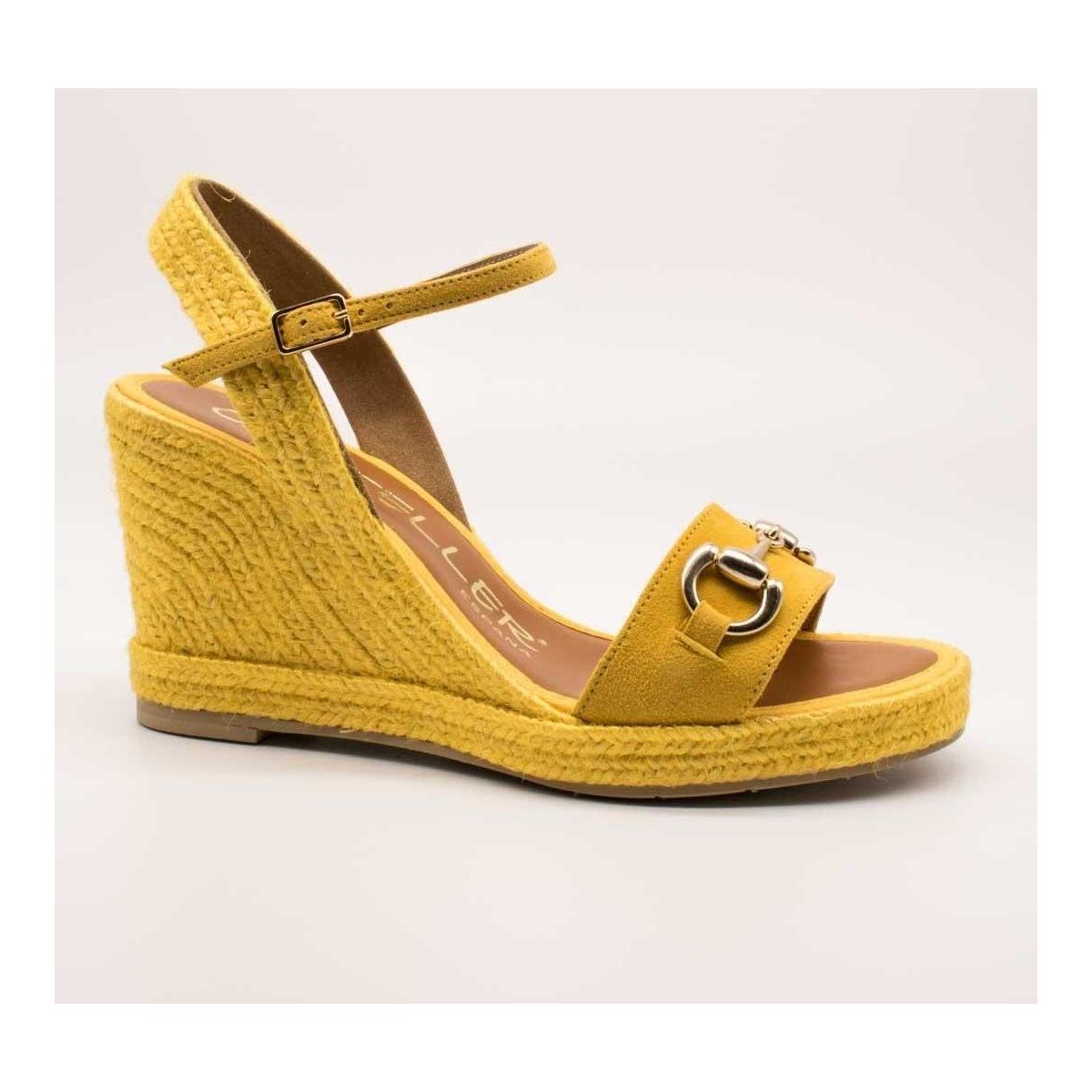 Zapatos Mujer Alpargatas Casteller 49-8-577 Mostaza Amarillo