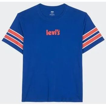 textil Hombre Tops y Camisetas Levi's 16143 0767 - RELAXED FIT TEE-STRIPE MAZARINE BLUE Azul