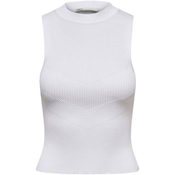 textil Mujer Camisetas sin mangas Only 15251494 BIANKA-CLOUD DANCER Beige