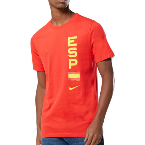 textil Hombre Tops y Camisetas Nike  Amarillo