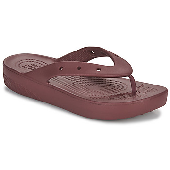 Zapatos Mujer Chanclas Crocs Classic Platform Flip W Morado