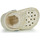 Zapatos Niña Zuecos (Clogs) Crocs Classic Lined Glitter Clog T Beige / Oro