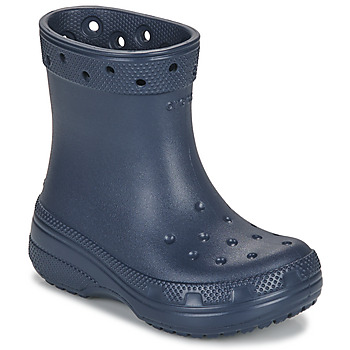 Zapatos Niños Botas de agua Crocs Classic Boot K Marino