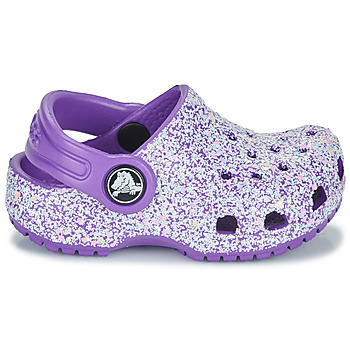 Crocs Classic Glitter Clog T Violeta