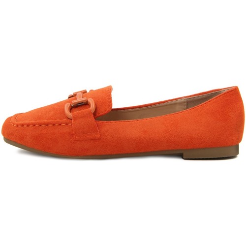 Zapatos Mujer Mocasín Fashion Attitude  Naranja