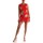 textil Mujer Shorts / Bermudas Desigual 23SWVW70 Rojo