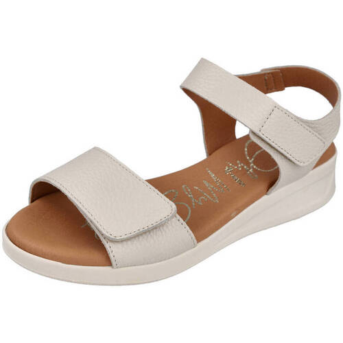 Zapatos Mujer Sandalias Oh My Sandals MD5183 Beige