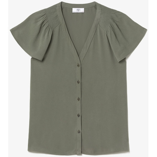 textil Mujer Camisetas sin mangas Le Temps des Cerises Top AUBE Verde