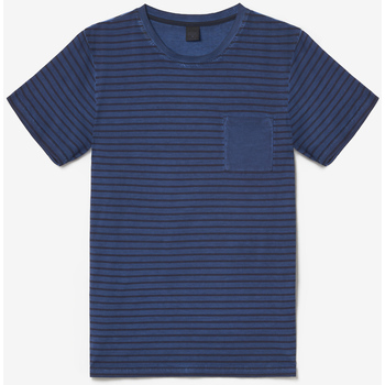textil Hombre Tops y Camisetas Le Temps des Cerises Camiseta RABLE Azul