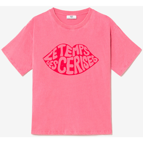textil Mujer Tops y Camisetas Le Temps des Cerises Camiseta CASSIO Rosa