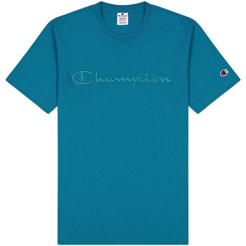 textil Niño Camisetas manga corta Champion T-shirt enfant  Cml Logo Gris
