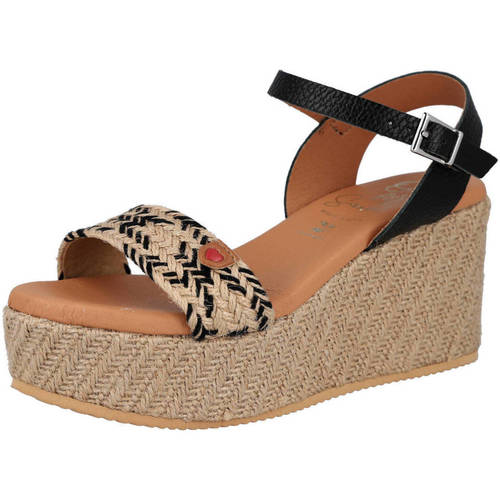 Zapatos Mujer Sandalias Oh My Sandals LR5255A Negro