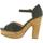 Zapatos Mujer Sandalias Refresh 63254 Negro