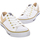 Zapatos Hombre Zapatillas bajas Pony 131T44-WHITE-GOLD Blanco