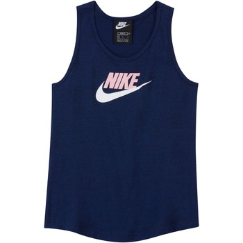 textil Niña Camisetas sin mangas Nike CAMISETA TIRANTES NIA  DA1386 Azul