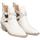 Zapatos Mujer Botines Alma En Pena V23105 Blanco