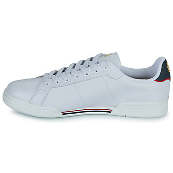 Fred Perry B722 LEATHER Blanco